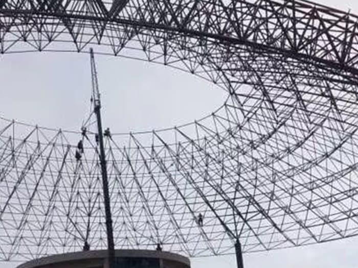 登封篮球馆球形网架厂家价格
