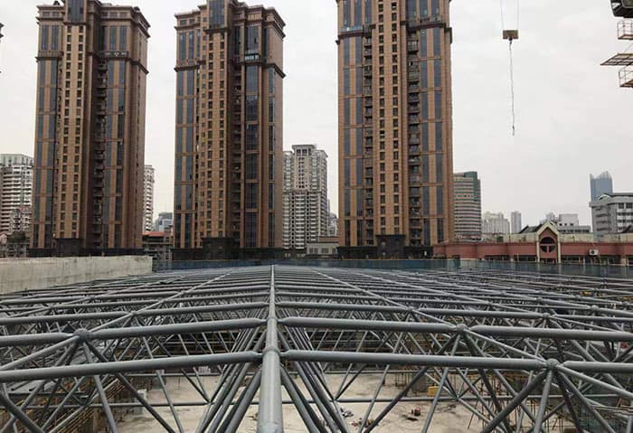 登封螺栓球网架结构