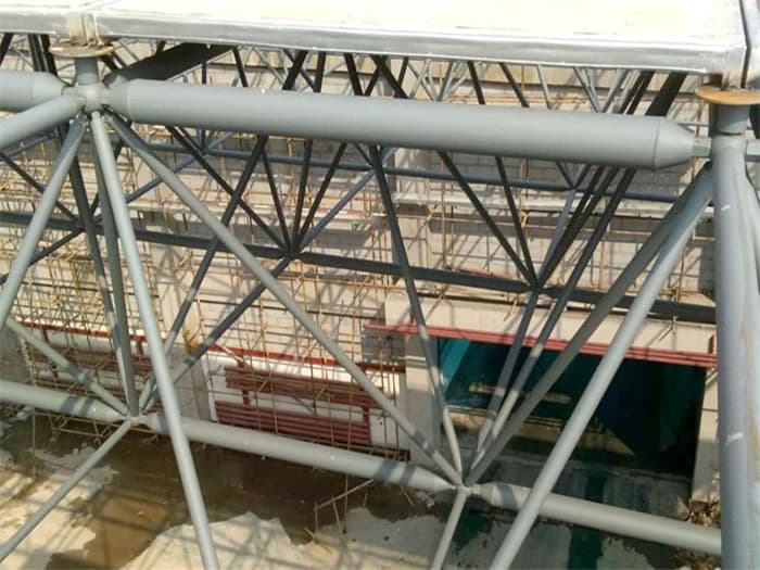 登封公安局网架天基板屋面